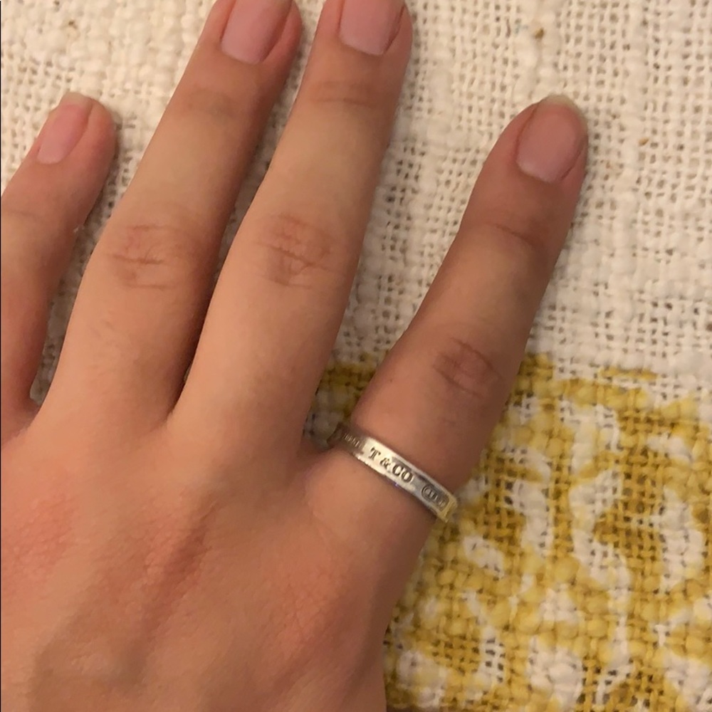 Tiffany & Co 1837 Silver Ring